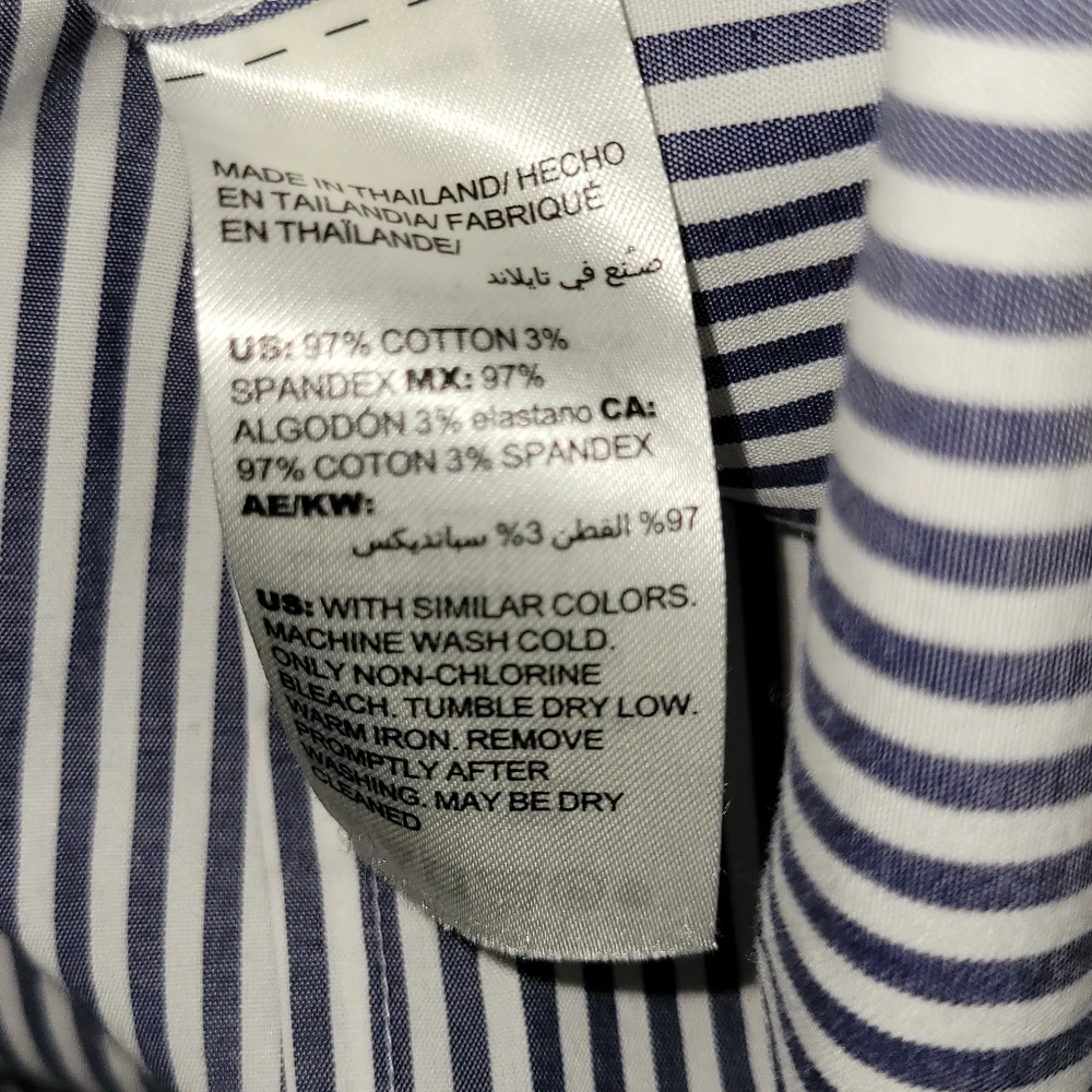 Women's Chico's No Iron Ruffled Top Size 2/XXS - Picture 6 of 6